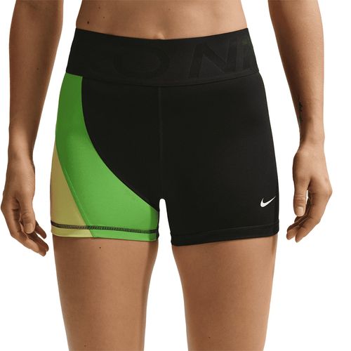 Nike Pro Sculpt High Rise 3 inch Short Womens Black/Green IQ0363 014image