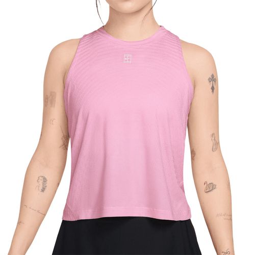 Nike Court Advantage Tank Top Womens Pink Rise/White IR6054 621image