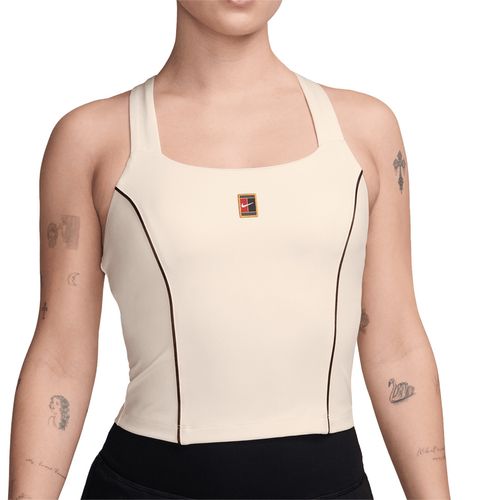 Nike Court Collection Tank Top Womens Chalk IU1829 102image