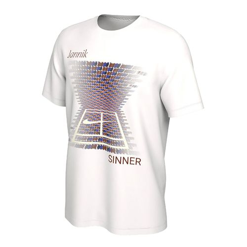 Nike Court Jannik Sinner Graphic Tee Mens White IU3490 100
image