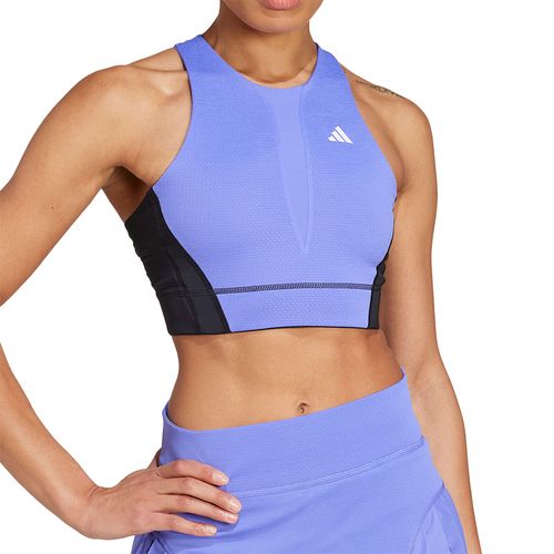 adidas Heat RDY Crop Top Womens Cobalt Blue/Black IW3771
image