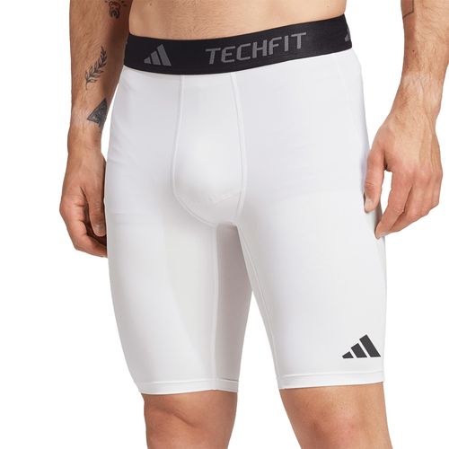 adidas TECHFIT Compression Training Short Mens White IW5838image