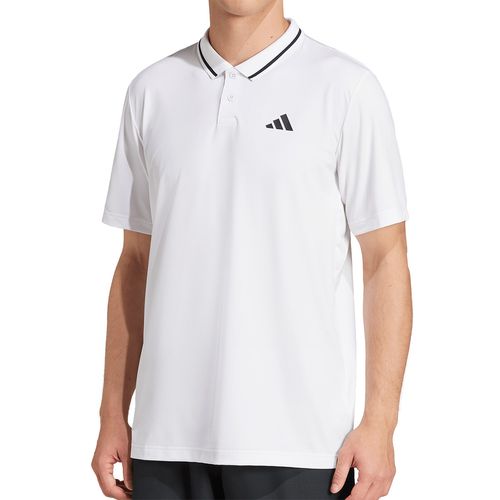 adidas Club Pique Polo Mens White JD8644image