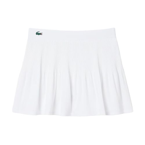 Lacoste On Court Skirt Womens White JF9990 001image
