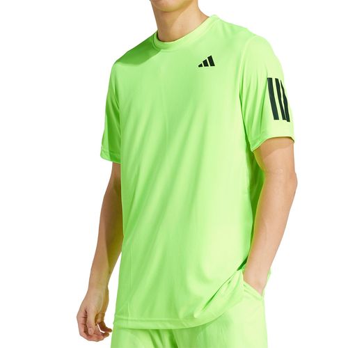 ◆adidas◆ Club Tennis Climacool 3 Stripes T-Shirt JG0978 Clothing - Club Tennis Climacool 3-Stripes Tee - Black