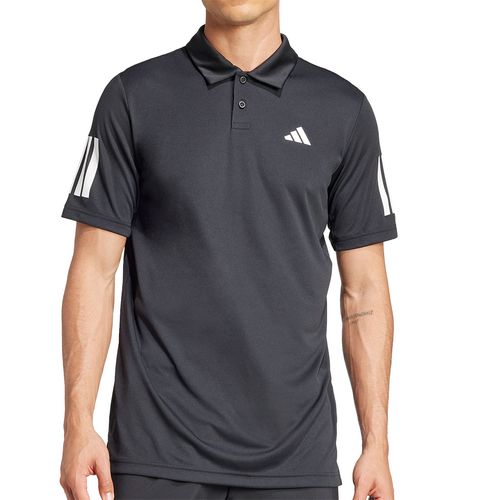 adidas Club 3 Stripe Polo Mens Black JG0985
image