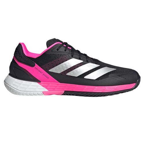 adidas Defiant Speed 2 Mens Tennis Shoe Black/Silver Metallic/Black JH5139
image