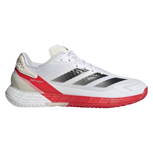 adidas Defiant Speed 2 Mens Tennis Shoe White/Black/Pure Ruby JH6320
image