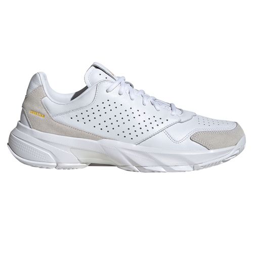 adidas CourtJam Control 3 Mens Tennis Shoe White/White JI4235
image