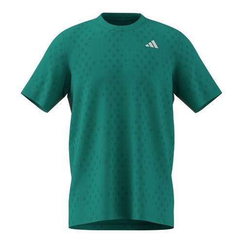 adidas Club Graphic Tee Shirt Mens Powder Teal/Preloved Teal JM1196image