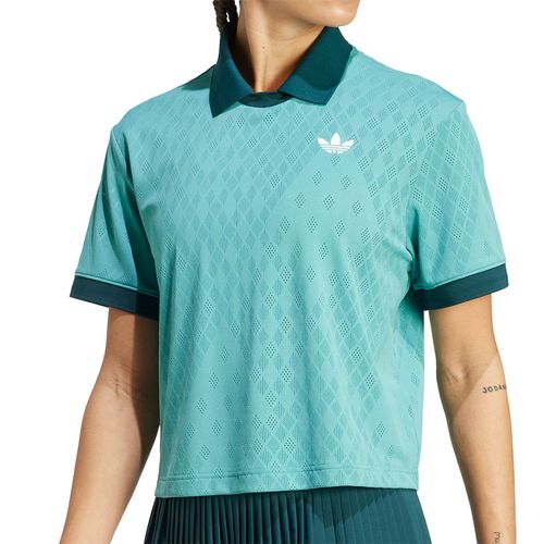adidas Originals Polo Pro Womens Powder Teal JM4735image