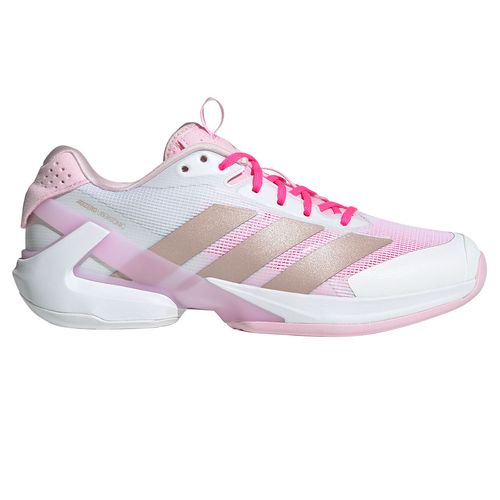 素晴らしい品質 adidas Ubersonic 5 Womens Tennis Shoe - White/Ash | Midwest Nintendo Switch