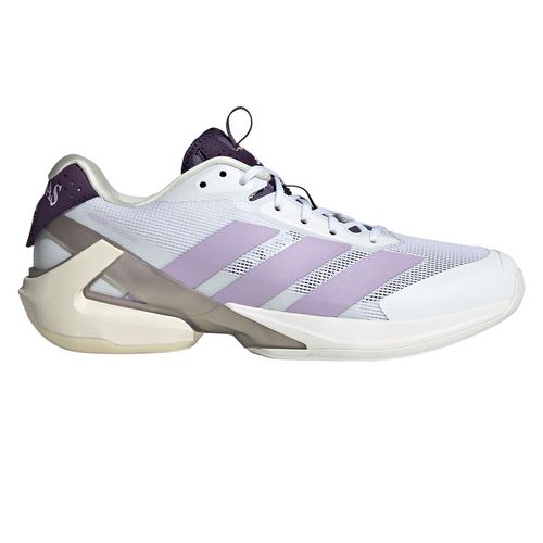 adidas Ubersonic 5 Womens Tennis Shoe White/Plum/Aurora Plum JQ6351
image
