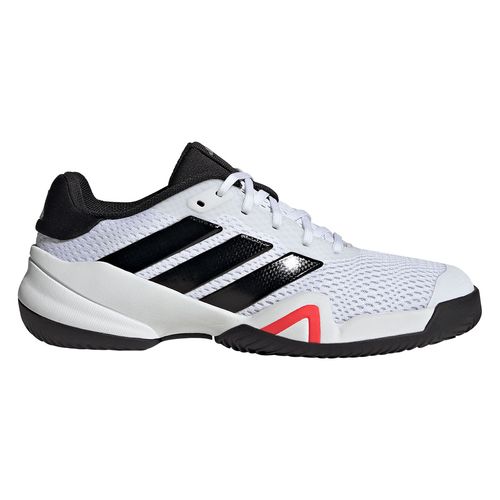 adidas Barricade K Junior Tennis Shoe White/Core Black/Lucid Red JQ9127
image