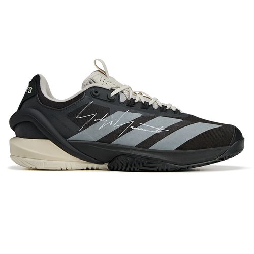 adidas Cybersonic 2 Y3 Mens Tennis Shoe Black/Grey/Black JR4348
image