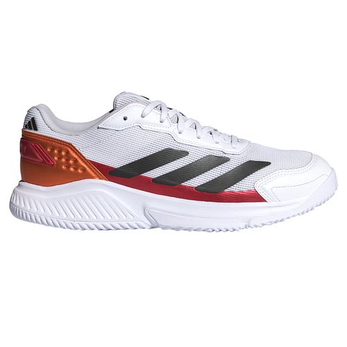 adidas Court Quick Mens Padel Shoe White/Orange JR4648image