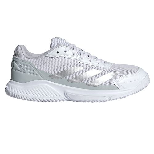 adidas Crazyquick Womens Padel Shoe White/Silver JR4658image