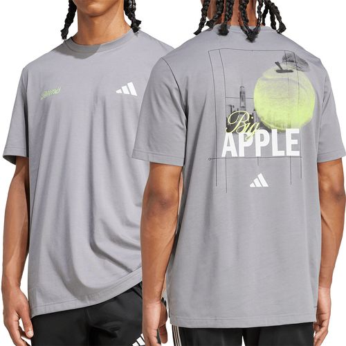 adidas Tennis Graphic Tee Shirt Mens Grey Three JW3569
image