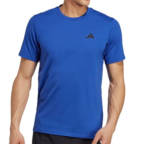 adidas Workout Essentials Feelready Tee Shirt Mens Royal KD5480image