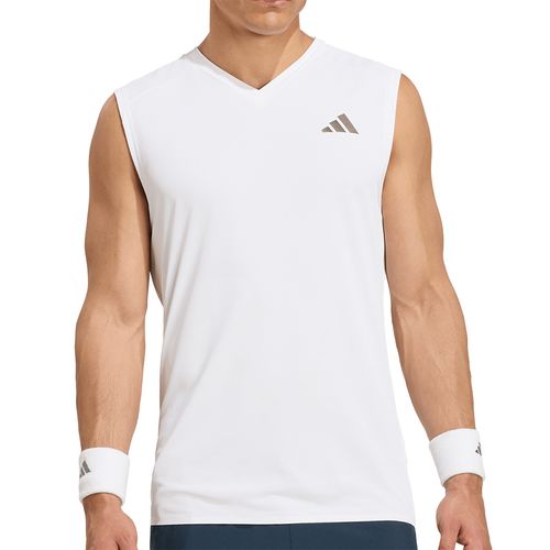 adidas Tank Top Pro Mens White KF5006image