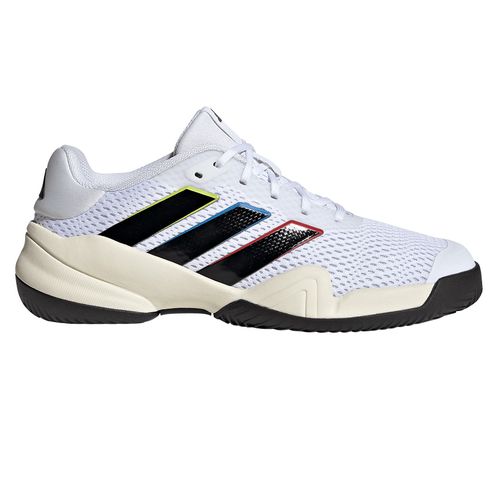 adidas Barricade Junior Tennis Shoe White/Black KI3607image