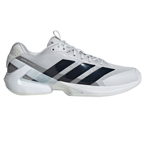 adidas Ubersonic 5 Mens Tennis Shoe Grey/Aurora Ink/Grey KJ3067image