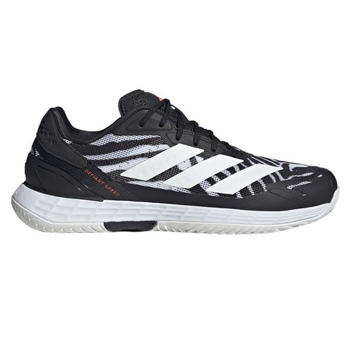 adidas Defiant Speed 2 Mens Tennis Shoe White/Footear White/Core Black KK3835image