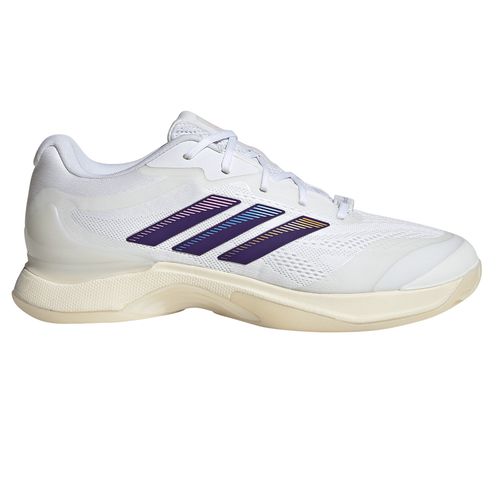adidas Avacourt 3 Womens Tennis Shoe White/Collegiate Purple/White KK3841image