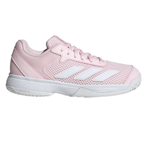 adidas Courtflash Junior Tennis Shoe Distilled PinkWhite KK3866image
