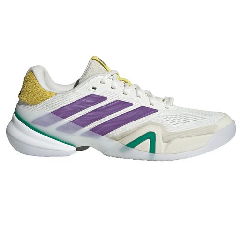 adidas Barricade 14 Mens Tennis Shoe Off White/Active Purple/White KK4410image