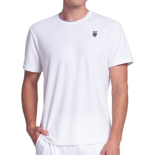 K Swiss Fissure Crew Mens White KMT81 57G110image