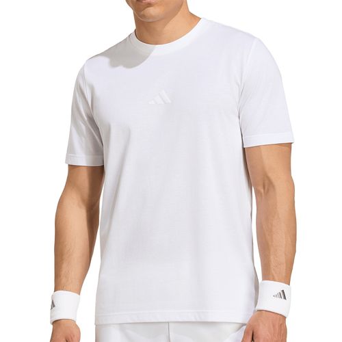 adidas Tennis Graphic Tee Mens White KR2319image