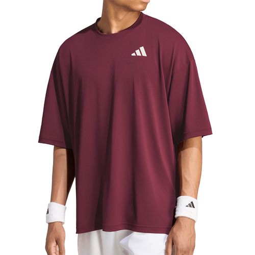 adidas Oversized Tee Mens Maroon KR2410image