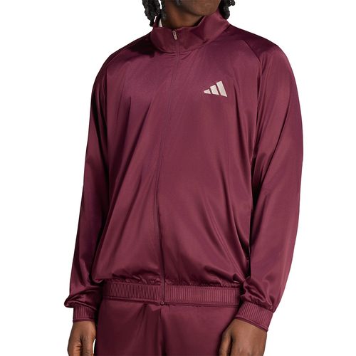 adidas Tennis Cover Up Jacket Mens Maroon KR2411image