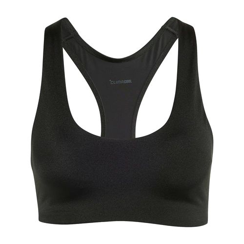 adidas Optime Tennis Medium Support Bra Womens Black KS0138image
