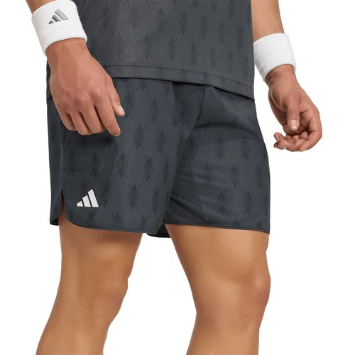adidas Club Graphic 7 inch Short Mens Carbon/Black KS8270image