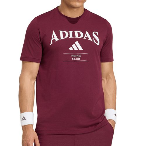 adidas Heritage Tee Shirt Mens Maroon KV0785image