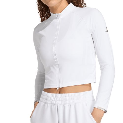 adidas Long Sleeve Pro Womens White KW1925image
