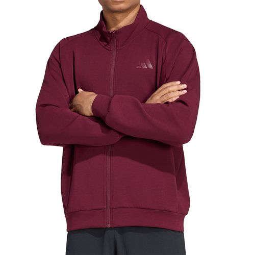 adidas Cover Up Jacket Mens Maroon KW2036image