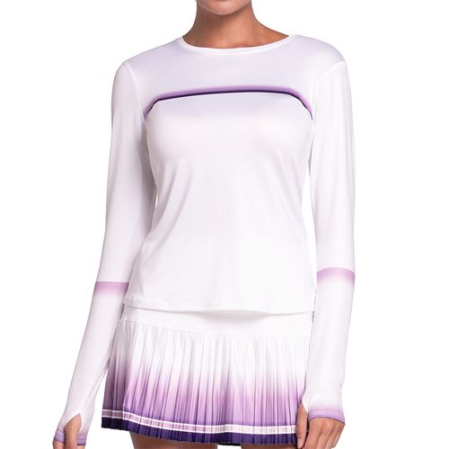 K Swiss Accelerate Long Sleeve Top Womens Paisley KWT25 65G522image