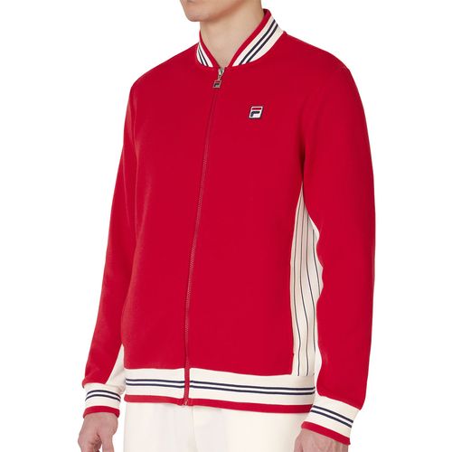 【FILA】Tennis Setanta padding jacket★送料・関税込 Fila Red Borg Wimbledon Settanta Tennis Track Top - RRP £75
