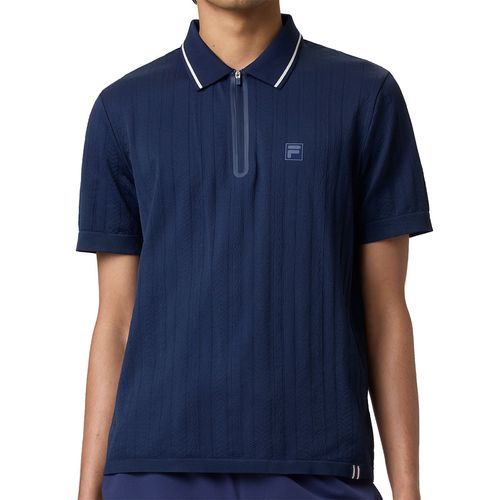 Fila Challenger Cable Knit Polo Mens Fila Navy LM43E984 400
image