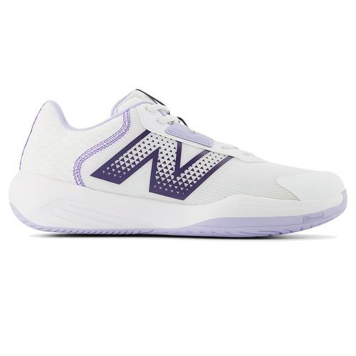 New Balance 696v6 Mens Tennis Shoe 2E Width White/Grey/Dusk Shower MCH696O6 2E
image
