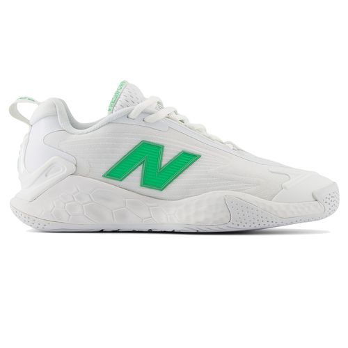 New Balance Fresh Foam X Rally v1 Mens Tennis Shoe 2E Width White/Green Apple MCHRALG2 2E
image