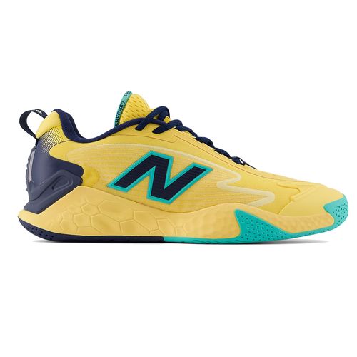 New Balance Fresh Foam X Rally v1 Mens Tennis Shoe D Width Clementine/NB Navy MCHRALI Dimage