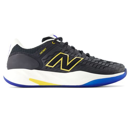 New Balance Fresh Foam X CT-Rally v2 Mens Tennis Shoe D Width Black/White/Apollo Gold MCHRALP2 D
image