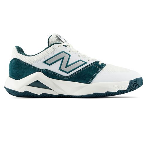 New Balance Coco Delray Mens Tennis Shoe D Width White/Deep End MCOD44Y Dimage