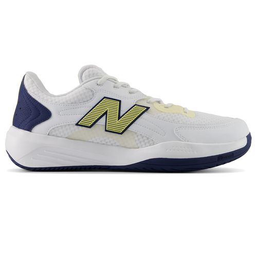 New Balance 696v7 Mens Tennis Shoe 2E Width White/Navy MH6963L2 2Eimage