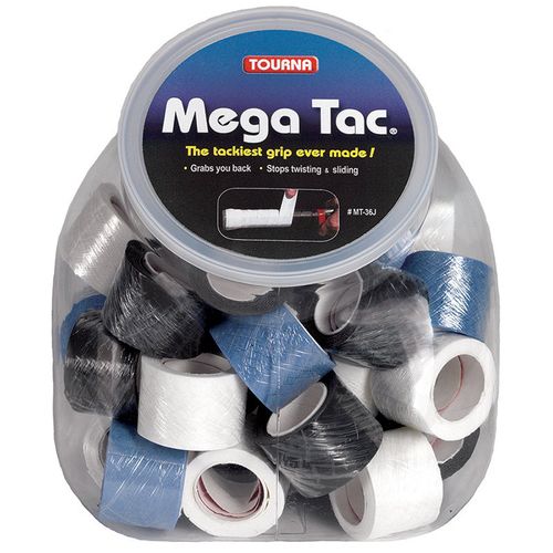 Tourna Mega Tac OverGrip Assorted Jar (36 Pack)
image