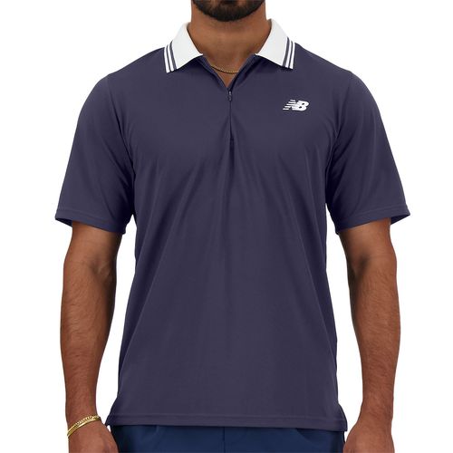 New Balance Tournament Polo Mens Boysenberry MT41402 ABZimage